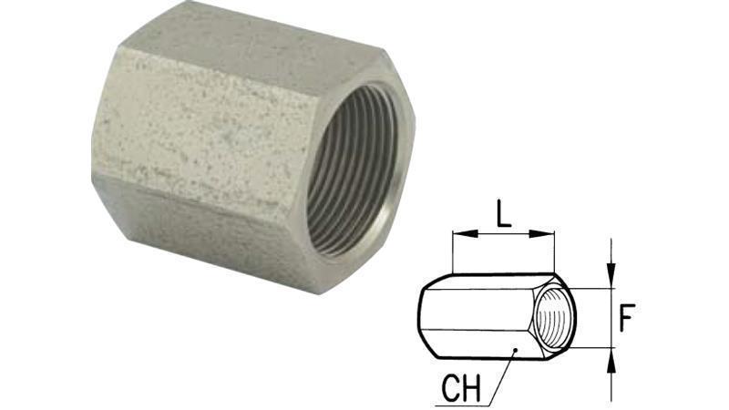 HYDRAULISK ADAPTER HON-HON 3/8