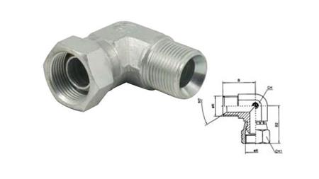 HYDRAULIKBIEGE 90° BSP KURZ SCHWENKNADEL-MÄNNLICH 1/2