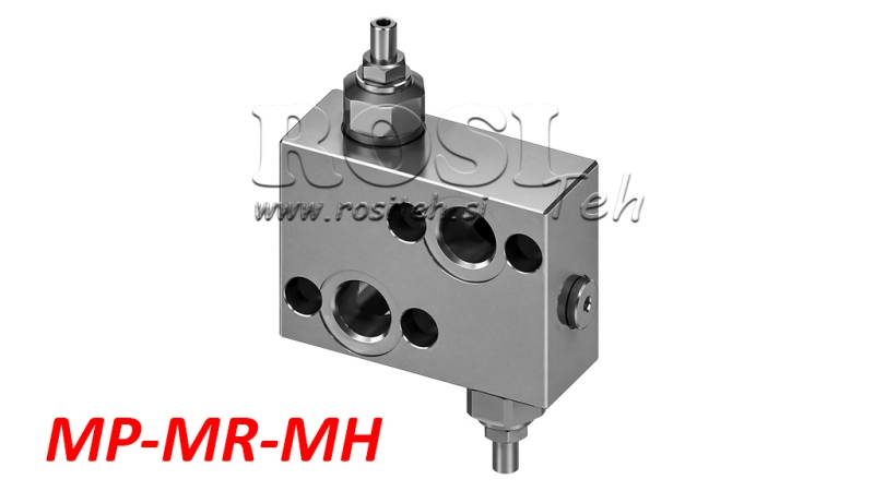 HYDRAULISK TRYKKREGULATOR 10-180 BAR FOR HYDRAULISK MOTOR MP-MR-MH