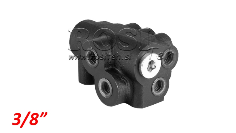 HYDRAULIKVENTIL FÖR MARKÖR BIDIREKTIONELL 3/8