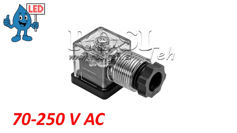 ELEKTRISK KOPPLING LED 70-250 V AC