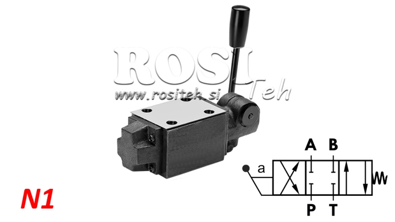 HYDRAULIK HANDVENTIL CETOP N1