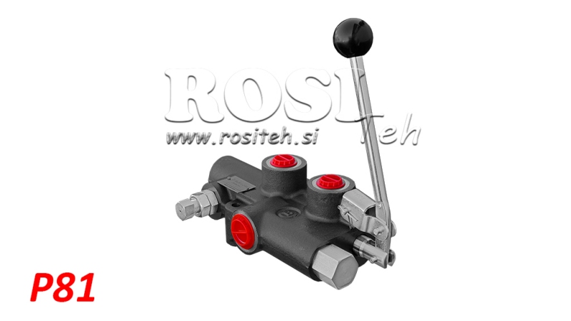 HYDRAULIKVENTIL P81 AUTOMATISK FÖR KLYVARE