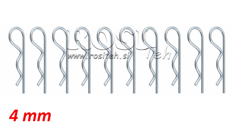 FJEDERSPLIT 4 MM (10 ST)