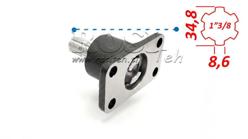 ADAPTER KARDANA PASQUALI 4 ŚRUBY