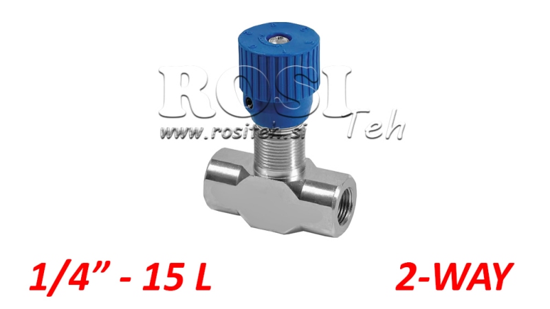 SRAUTO REGULIATORIUS VRFB - SLĖGIO VOŽTUVAS 1/4 DVIETIS - 15LIT