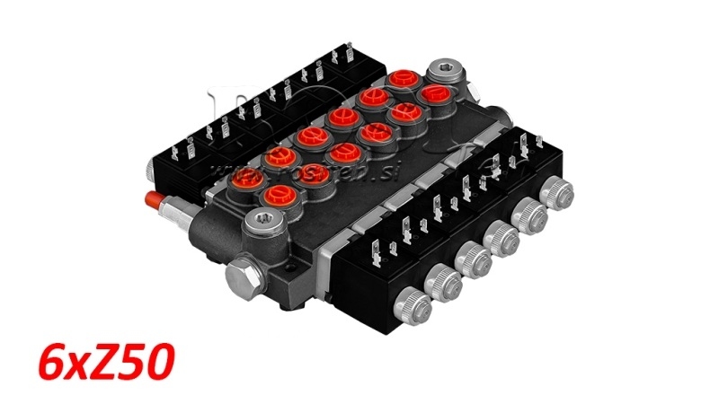 ELEKTRO HIDRAVLIČNI VENTIL MONOBLOK 6xZ50