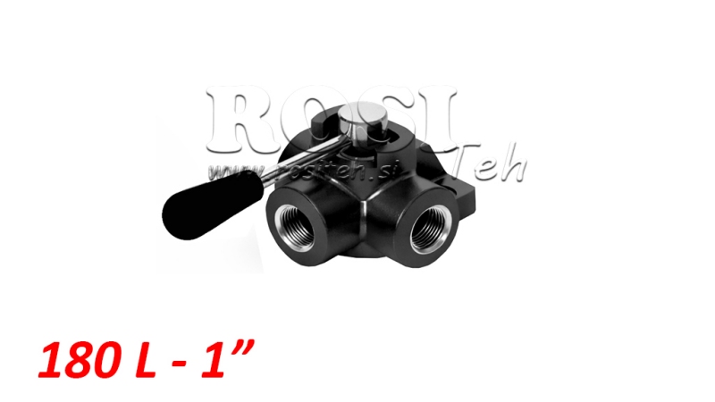 MANUELL 3-VÄGSVENTIL DF 1 - 180LIT