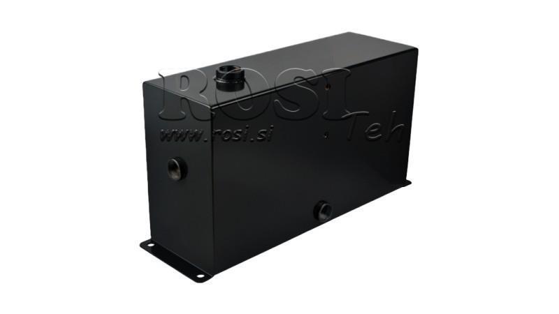 METALLRESERVOAR 12 LITER KUB 255x120x450mm