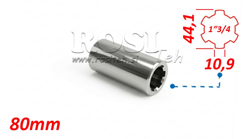 P.T.O. ADAPTER BUSH 1 3/4 L=80