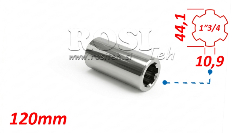 KARDANO ADAPTERIS ĮVORĖ 1-3/4 (120 mm)