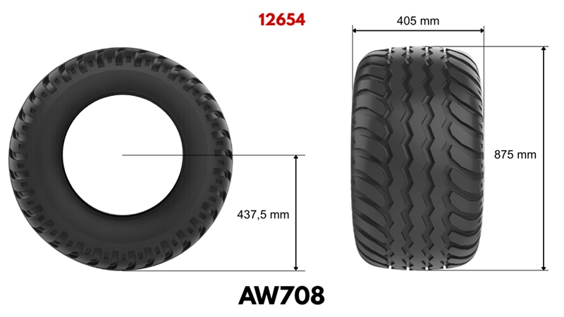 400/60-15,5 DÄCK AW708 (14 PR)