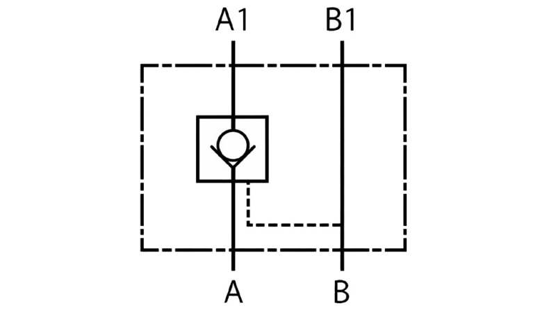 CHECK VALVE CETOP 3 (A)