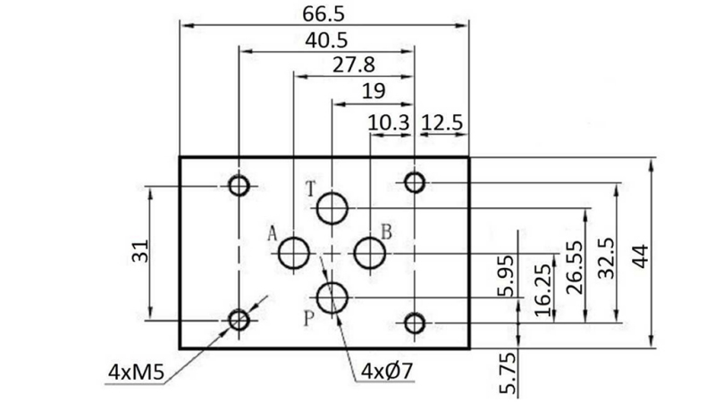 FLÖDESREGULATOR CETOP 3 INMATNING