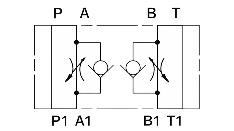 FLÖDESREGULATOR CETOP 3 INMATNING