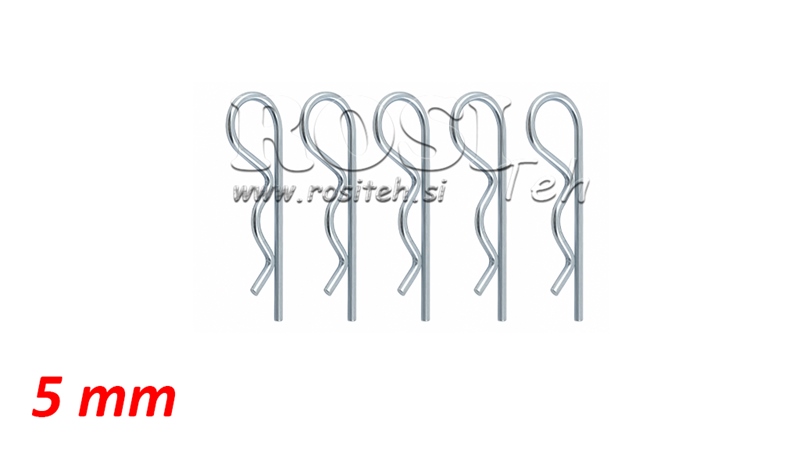SORTIMENT LÅSSPRINTAR Φ 5.0 MM (5ST)