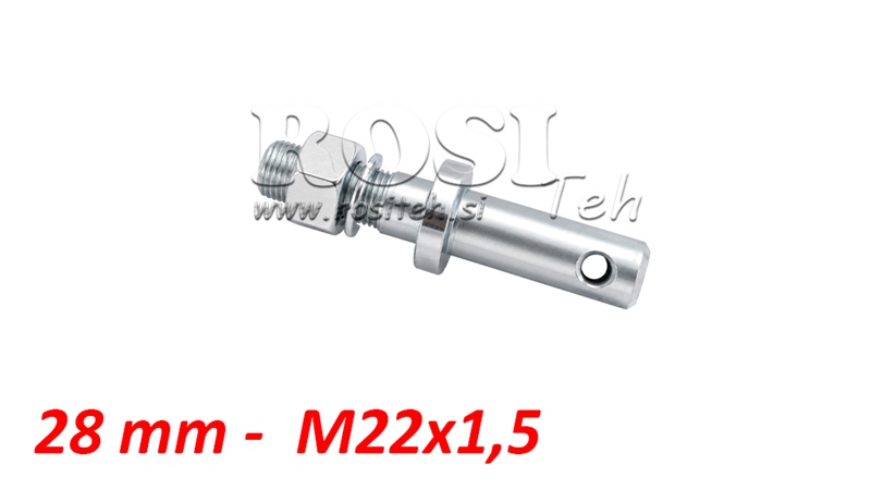 MONTAŽNI KLIN fi28mm Z NAVOJEM M22x1,5