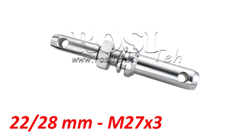 MONTAŽNI KLIN fi22/28mm Z NAVOJEM M27x3