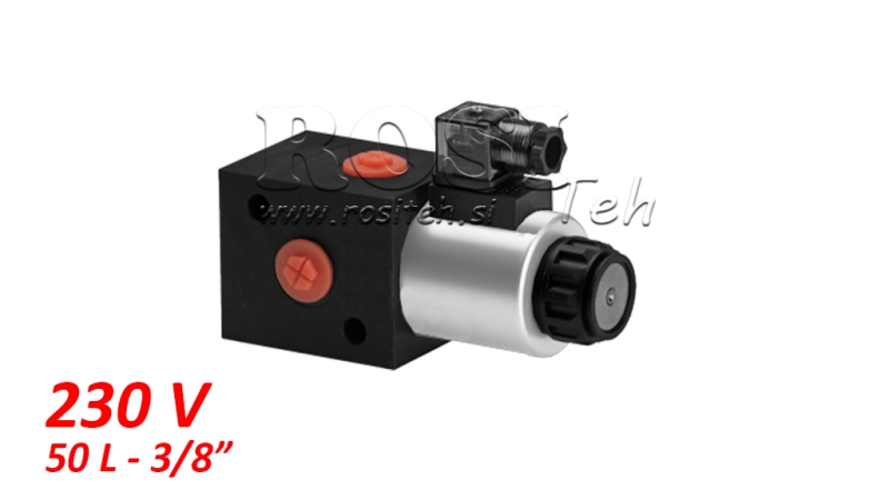3 potni ventil 3/8 220V - 50lit