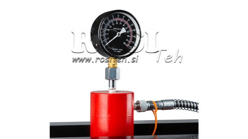 DELAVNIŠKA HIDRAVLIČNA STISKALNICA ZA LEŽAJE 30T - dvohitrostna