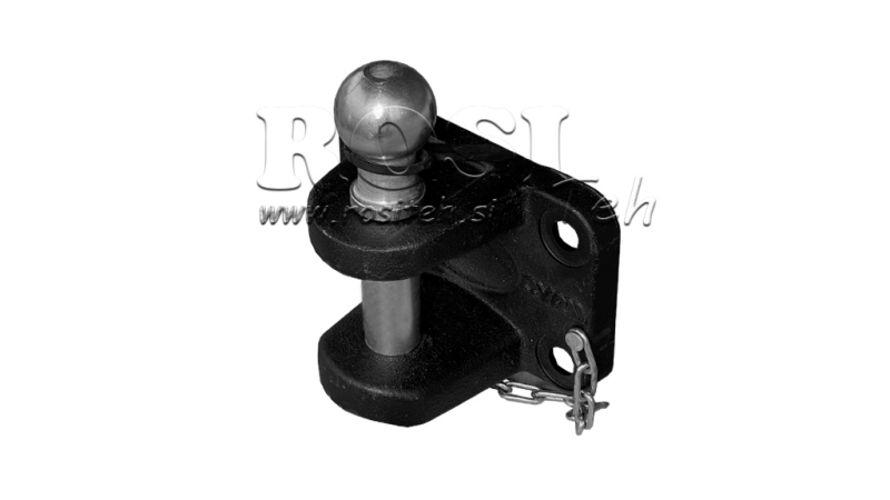 MONTERINGSKOPPLING MED KULA FÖR BILSLÄP