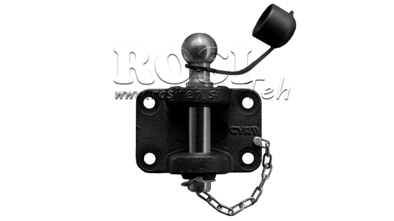 MONTERINGSKOPPLING MED KULA FÖR BILSLÄP