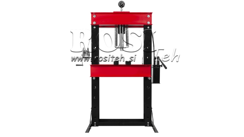 TALLER PRENSA HIDRÁULICA PARA RODAMIENTOS 50T - de dos velocidades