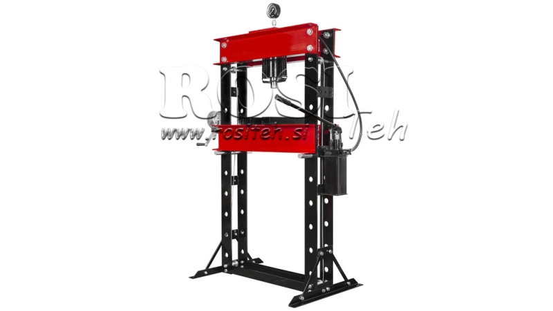 TALLER PRENSA HIDRÁULICA PARA RODAMIENTOS 50T - de dos velocidades