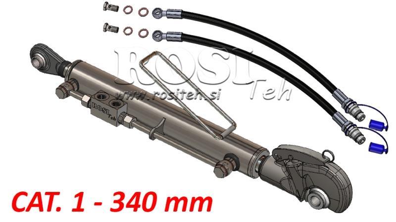 HYDRAULISK TOPPSTÅNG - AUTOMATISK - CAT. 1 - 50/30-340 (20-55 HP) (19,2 mm)