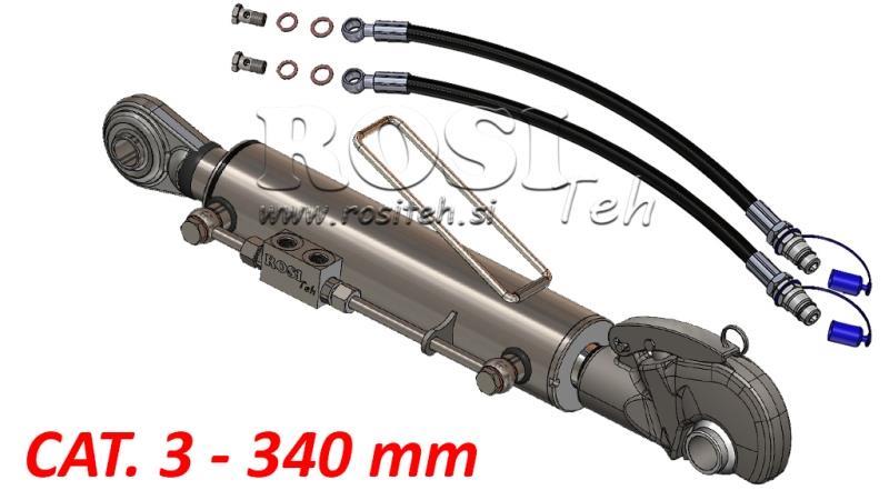HYDRAULISK TOPPSTÅNG - AUTOMATISK - CAT. 3 - 80/40-340 (90-210 HP) (32,2 mm)