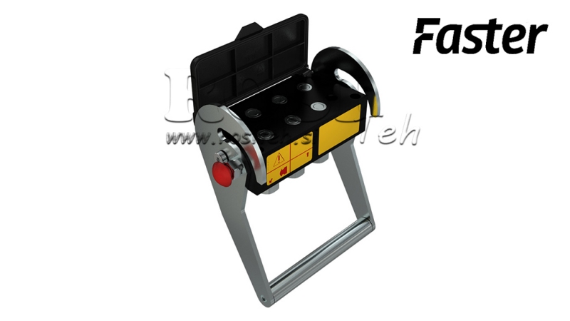 MULTI-FASTER KOPPLING 6VÄGS BSP 3/8 FAST DEL