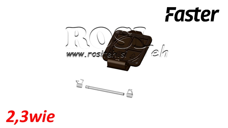 LOCK FÖR MULTI-FASTER 2,3VÄGAR