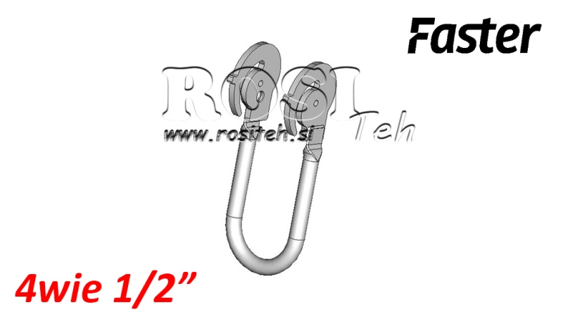 SPAK FÖR MULTI-FASTER 4VÄGAR 1/2 FAST DEL