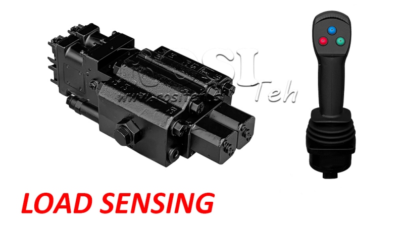VALVOLA PROPORZIONALE PER SOLLEVATORE ANTERIORE DEL TRATTORE - LOAD SENSING LVM92 EHP