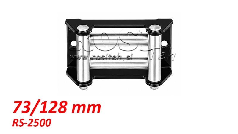 RULLSTYRNING FÖR STÅLVAJER (RS-2500) - 73 x 128 mm