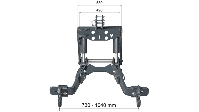 FRONTLYFT UNIVERSAL FÖR TRAKTOR FLEX KAT. 2 - 1500KG