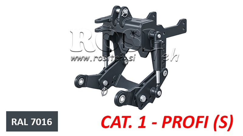 FRONTLYFT UNIVERSAL FÖR TRAKTOR CAT. 1 - PROFI STANDARD 800 KG
