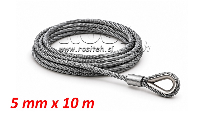 SYNTETISKT REP FÖR VINSCH RS-3500 - 1585 kg