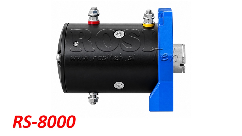 12 V ELMOTOR FÖR VINSCH RS-8000
