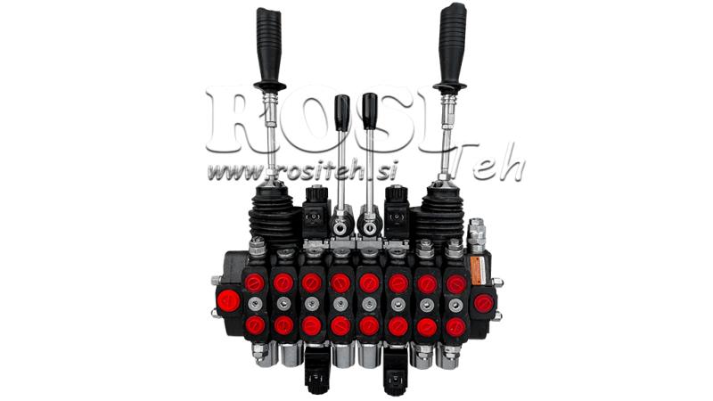 HIDRAVLIČNI VENTIL HIAB 8xPC70 2x JOYSTICK - ELEKTRO KRMILJENJE 12V