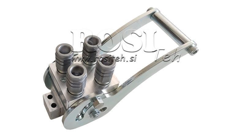 RACCORDO MULTI-FASTER 4 vie BSP1/2 COMPLETO NUOVO TIPO