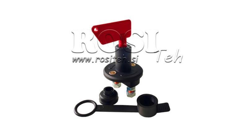 HUVUDBRYTARE 1POL OCH AVTAGBAR HANDTAG 100A