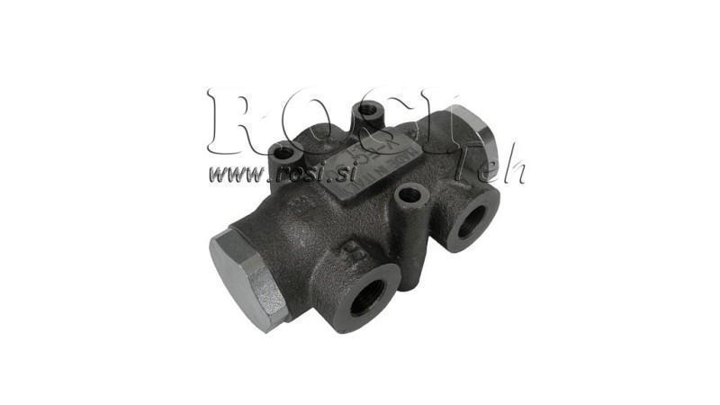 HYDRAULIKVERTEILUNGSVENTIL FLUSS V01004 20 - 32 lit - 3/8 - 250 bar (max.300 bar) V-EQ22