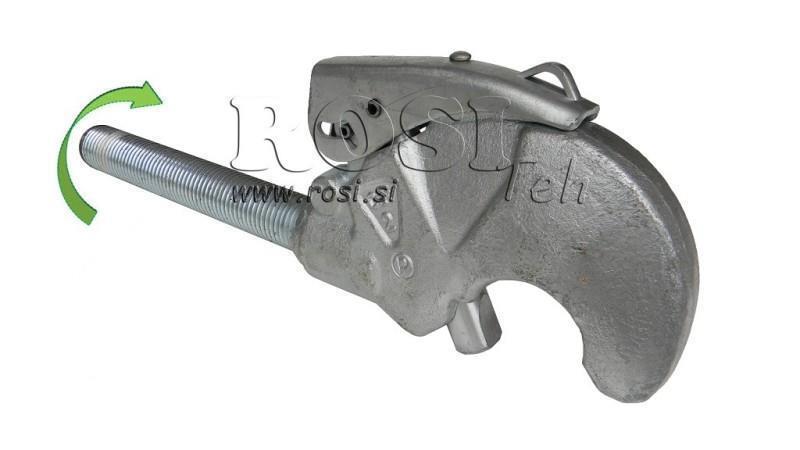 automatisk gängad krok kategori 1/2 för draganordning M27x3