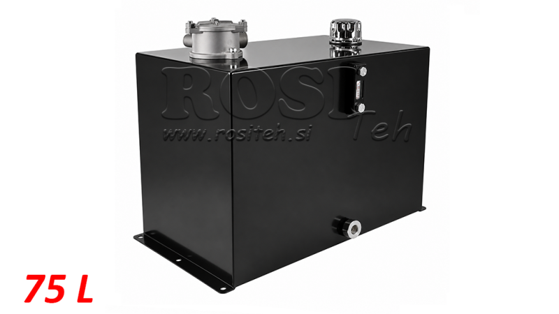 METALLTANK 75 LITER KUB 400X355X600MM KOMPLETT MED UTRUSTNING