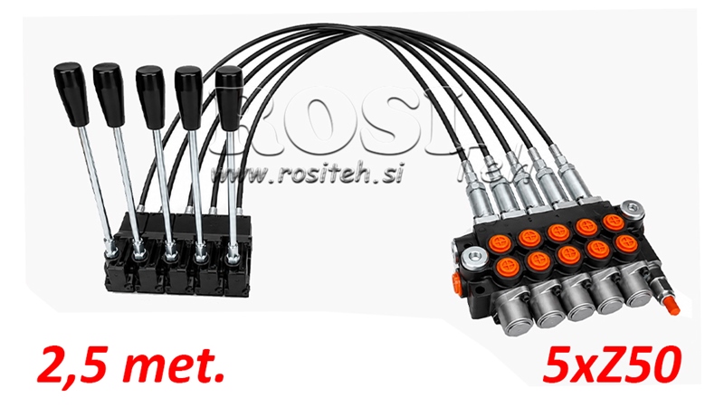 KIT 5xZ50 + JOYSTICK 1 POZ L2500
