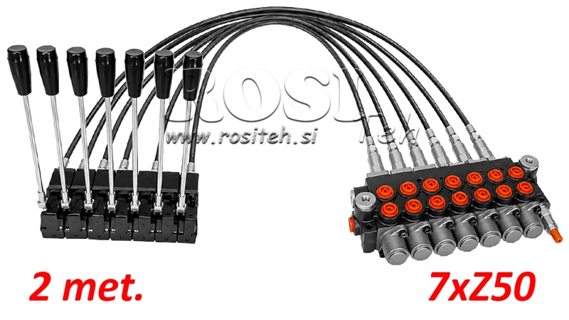 KIT 7xZ50 + JOYSTICK 1 POZ L2000