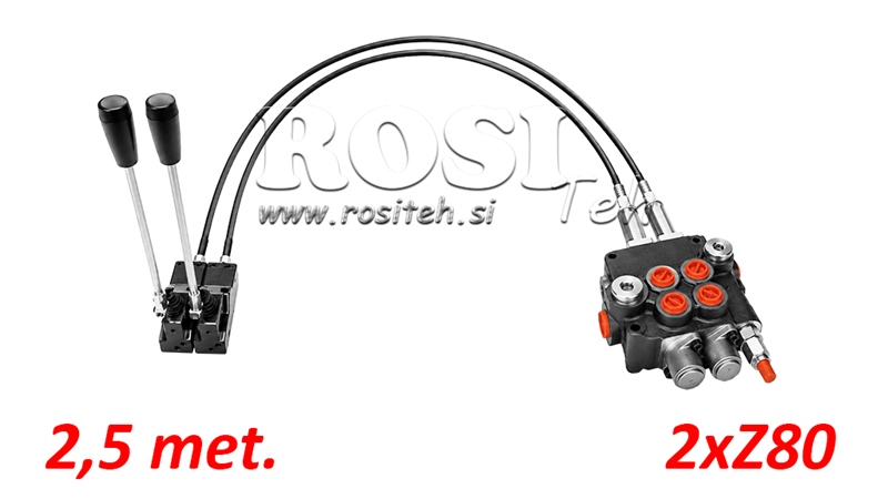 KIT 2xZ80 + JOYSTICK 1 POZ L2500