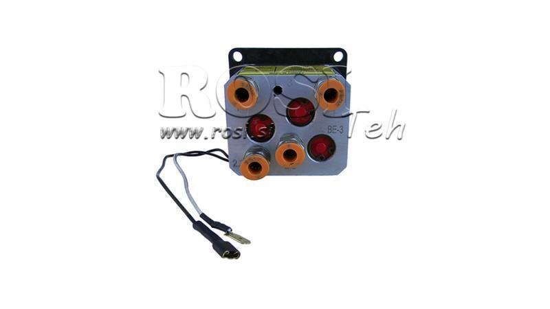 3 CESTNÝ PNEUMATICKÝ JOYSTICK