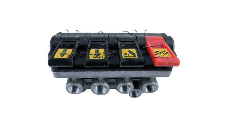 4 VÄGS PNEUMATISK KONTROLLER